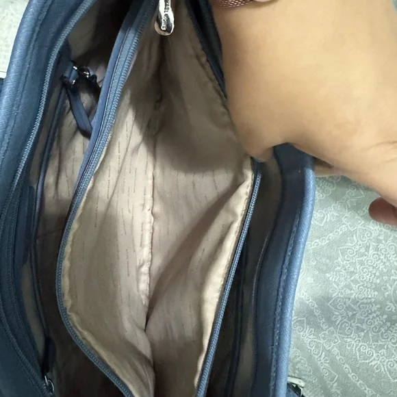 Michael Kors Slate Blue Tote and Wallet Set - Picture 3 of 15